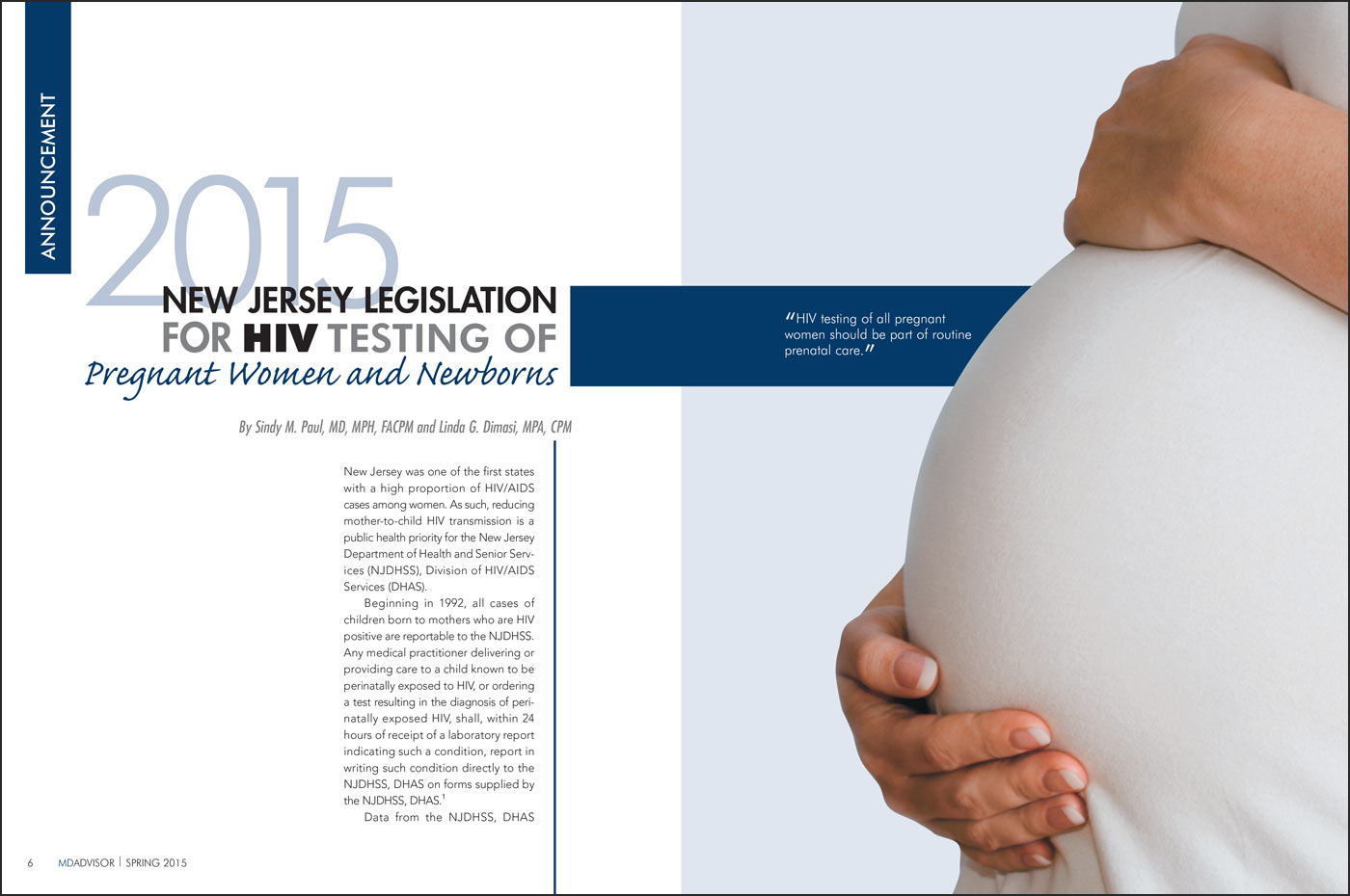 Medical Journal Pregnancy Article